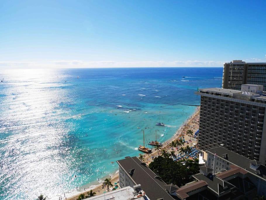 Seashore Waikiki Studio 1 Block From A Beach No Resort Fees Honolulu Exteriör bild